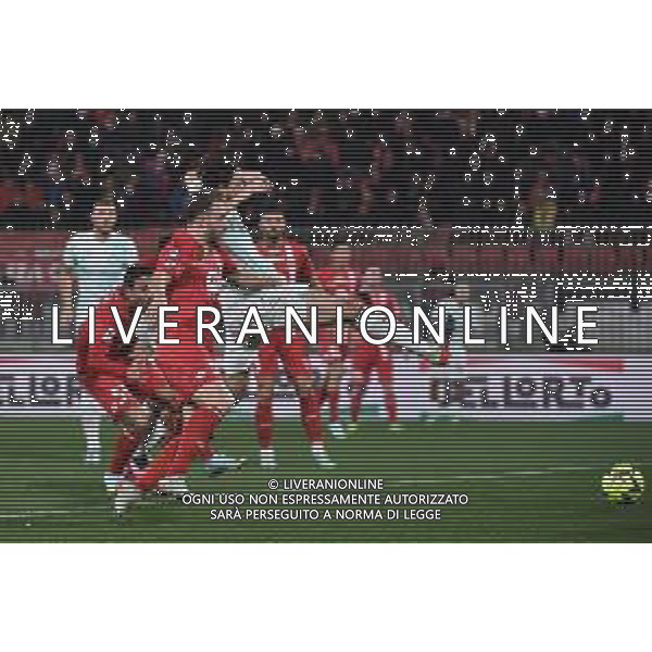 Matteo Darmian (Inter) segna il gol dell\'1 a 0 Monza vs Inter Monza 07-01-2023 U-Power Stadium Campionato Serie A TIM - 17a giornata foto Roberto Garavaglia/ag. Aldo Liverani sas / AGENZIA ALDO LIVERANI SAS