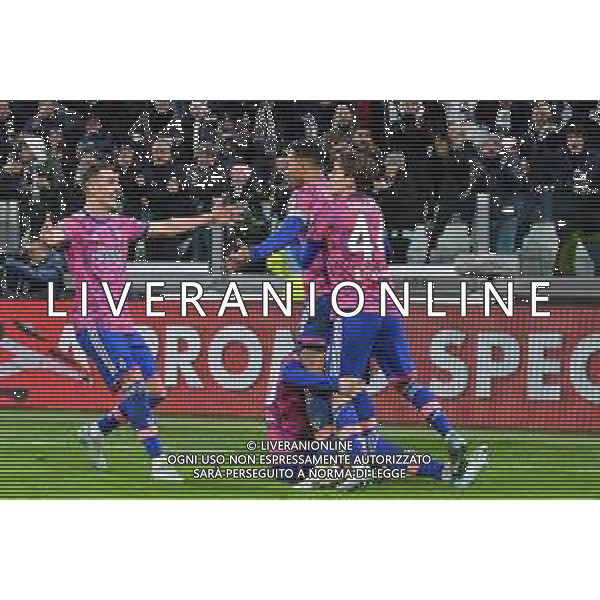 Torino 07.01.2023 Allianz Stadium ©Manuela Viganti/Agenzia Aldo Liverani Juventus vs Udinese Campionato Calcio Serie A TIM 2022/2023 17a giornata Nella foto: esultanza juventus dopo il gol di danilo ©Viganti / AGENZIA ALDO LIVERANI SAS