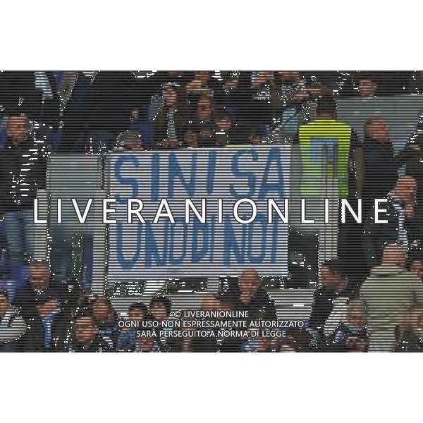 Lazio vs Empoli Campionato Serie A TIM - 17 Giornata Stadio Olimpico - Roma 08-01-2023 nella foto Striscione dei tifosi per Sinisa Mihajlovic ©Federico Gaetano / AGENZIA ALDO LIVERANI SAS