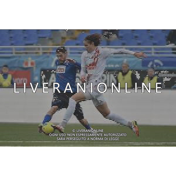 TVRG Michele Rocca (Novara) e Daniele Ghilardi (Mantova) Novara vs Mantova Novara 08-01-2023 Stadio Silvio Piola Campionato Serie C girone A - 21a giornata foto Roberto Garavaglia/ag. Aldo Liverani sas / AGENZIA ALDO LIVERANI SAS