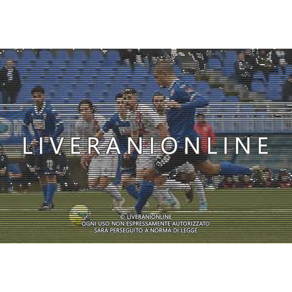 TVRG Mattia Bortolussi (Novara) segna il gol dell\'1 a 0 Novara vs Mantova Novara 08-01-2023 Stadio Silvio Piola Campionato Serie C girone A - 21a giornata foto Roberto Garavaglia/ag. Aldo Liverani sas / AGENZIA ALDO LIVERANI SAS