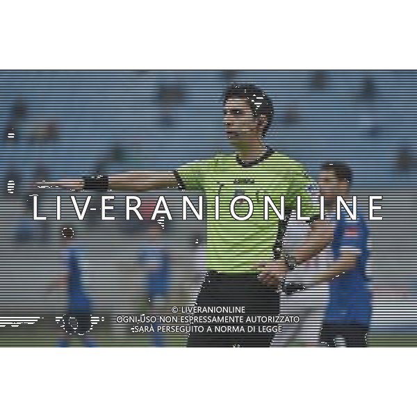 TVRG l\'arbitro Giuseppe Rispoli di Locri (RC) Novara vs Mantova Novara 08-01-2023 Stadio Silvio Piola Campionato Serie C girone A - 21a giornata foto Roberto Garavaglia/ag. Aldo Liverani sas / AGENZIA ALDO LIVERANI SAS