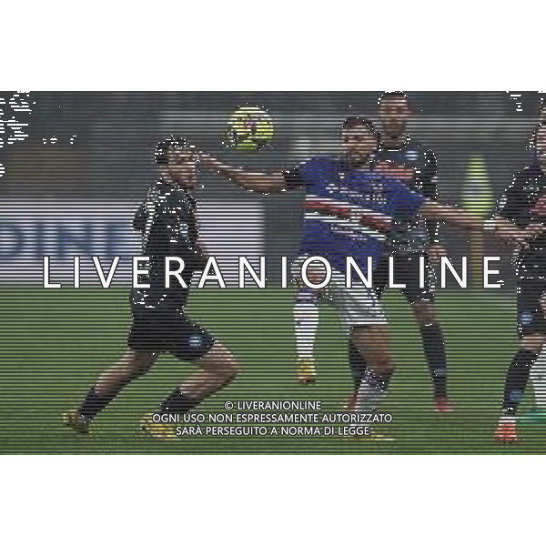 SAMPDORIA vs NAPOLI 17a giornata Campionato Calcio Serie A TIM 08.01.2023 Nella foto: Mehdi Leris, Khvicha Kvaratskhelia ©MOSCA / AGENZIA ALDO LIVERANI SAS