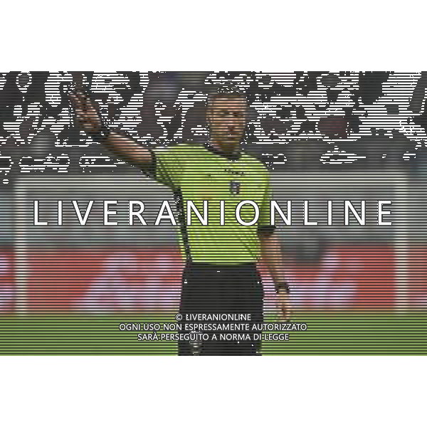 l\'arbitro Davide Massa di Imperia Milan vs Roma Milano 08-01-2023 Stadio Giuseppe Meazza - San Siro Campionato Serie A TIM - 17a giornata foto Roberto Garavaglia/ag. Aldo Liverani sas / AGENZIA ALDO LIVERANI SAS