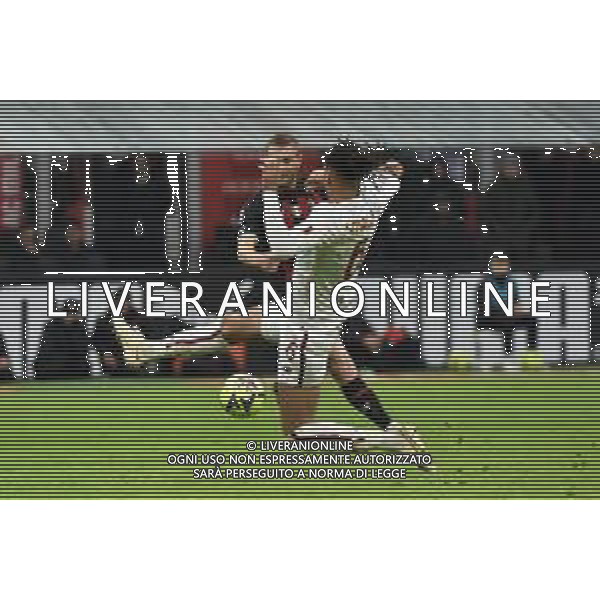 Tommaso Pobega (Milan) segna il gol del 2 a 0 Milan vs Roma Milano 08-01-2023 Stadio Giuseppe Meazza - San Siro Campionato Serie A TIM - 17a giornata foto Roberto Garavaglia/ag. Aldo Liverani sas / AGENZIA ALDO LIVERANI SAS