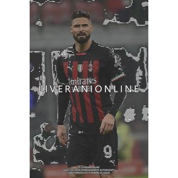Olivier Giroud (Milan) Milan vs Roma Milano 08-01-2023 Stadio Giuseppe Meazza - San Siro Campionato Serie A TIM - 17a giornata foto Roberto Garavaglia/ag. Aldo Liverani sas / AGENZIA ALDO LIVERANI SAS