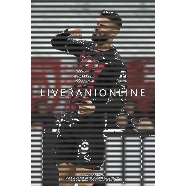 Olivier Giroud (Milan) Milan vs Roma Milano 08-01-2023 Stadio Giuseppe Meazza - San Siro Campionato Serie A TIM - 17a giornata foto Roberto Garavaglia/ag. Aldo Liverani sas / AGENZIA ALDO LIVERANI SAS
