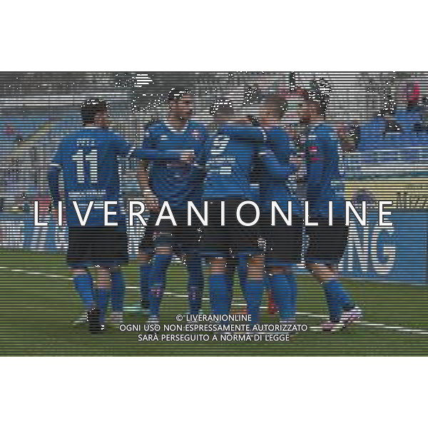 TVRG esultanza Novara dopo un gol Novara vs Mantova Novara 08-01-2023 Stadio Silvio Piola Campionato Serie C girone A - 21a giornata foto Roberto Garavaglia/ag. Aldo Liverani sas