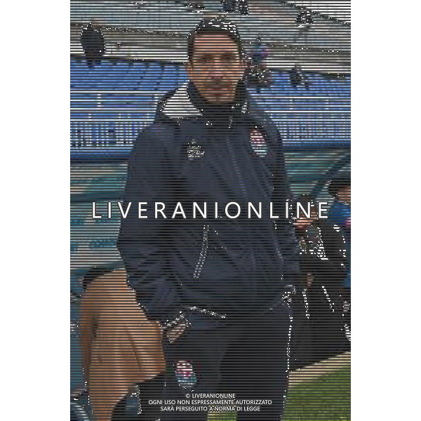 TVRG Franco Semioli allenatore Novara Novara vs Mantova Novara 08-01-2023 Stadio Silvio Piola Campionato Serie C girone A - 21a giornata foto Roberto Garavaglia/ag. Aldo Liverani sas