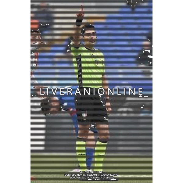 TVRG l\'arbitro Giuseppe Rispoli di Locri (RC) Novara vs Mantova Novara 08-01-2023 Stadio Silvio Piola Campionato Serie C girone A - 21a giornata foto Roberto Garavaglia/ag. Aldo Liverani sas