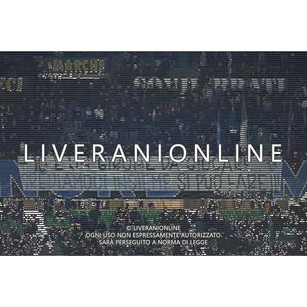 striscione tifosi Inter Inter vs Parma Milano 10-01-2023 Stadio Giuseppe Meazza San Siro Coppa Italia Frecciarossa - ottavi di finale foto Roberto Garavaglia/ag. Aldo Liverani sas / AGENZIA ALDO LIVERANI SAS