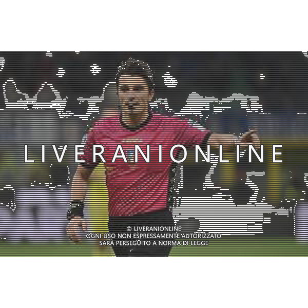 l\'arbitro Alessandro Prontera di Bologna Inter vs Parma Milano 10-01-2023 Stadio Giuseppe Meazza San Siro Coppa Italia Frecciarossa - ottavi di finale foto Roberto Garavaglia/ag. Aldo Liverani sas / AGENZIA ALDO LIVERANI SAS