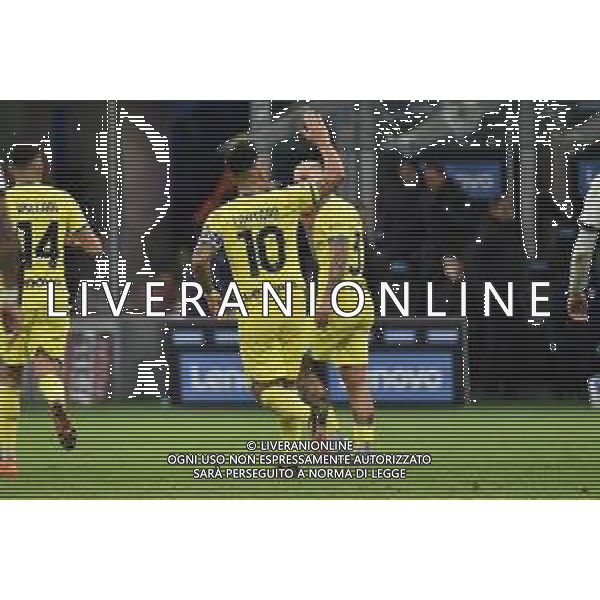 Lautaro Martinez (Inter) esulta dopo il gol dell\'1 a 1 Inter vs Parma Milano 10-01-2023 Stadio Giuseppe Meazza San Siro Coppa Italia Frecciarossa - ottavi di finale foto Roberto Garavaglia/ag. Aldo Liverani sas / AGENZIA ALDO LIVERANI SAS