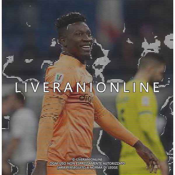 ANDRE\' ONANA- Inter vs Parma Ottavi di Finale Coppa Italia Frecciarossa 10-01-2023 ©Giampietri Paolo / AGENZIA ALDO LIVERANI SAS