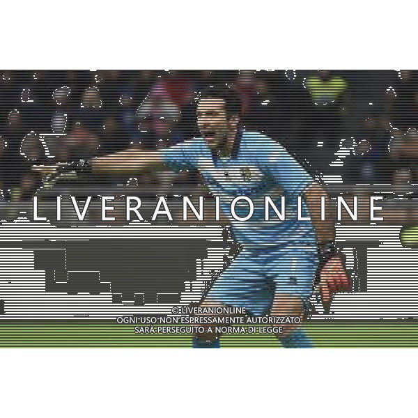 Gianluigi Buffon (Parma) Inter vs Parma Milano 10-01-2023 Stadio Giuseppe Meazza San Siro Coppa Italia Frecciarossa - ottavi di finale foto Roberto Garavaglia/ag. Aldo Liverani sas / AGENZIA ALDO LIVERANI SAS