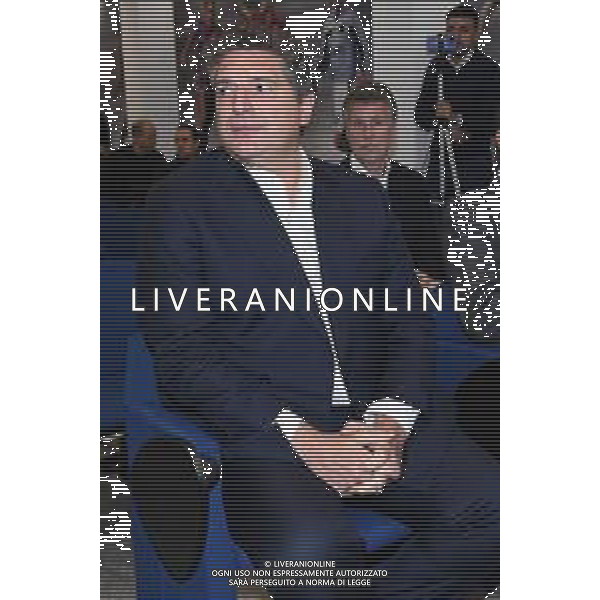 TVRG Presentazione fuorigioco semiautomatico nella foto Luigi De Siervo amministratore delegato Lega Serie A Lissone (MB) 11-01-2023 Presso l\'International Broadcasting Center della Lega Serie A conferenza stampa di presentazione del Fuorigioco Semiautomatico S.A.O.T. in occasione della gara di EA Sports Supercup tra Milan e Inter in Arabia Saudita foto Roberto Garavaglia/ag. Aldo Liverani sas
