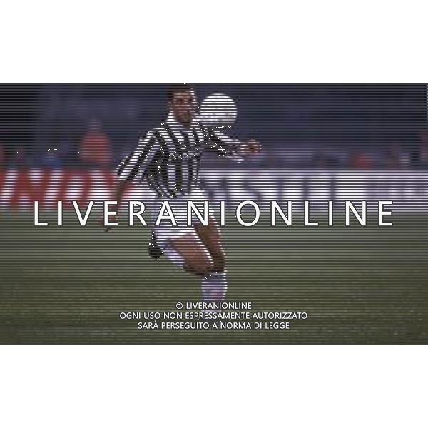 RETROSPETTIVA GIANLUCA VIALLI CALCIATORE NELLA FOTO CON LA MAGLIA DELLA JUVENTUS NELL\'ANNO 1992 - 1993 FOTO DFP/ ARCHIVIO AGENZIA ALDO LIVERANI