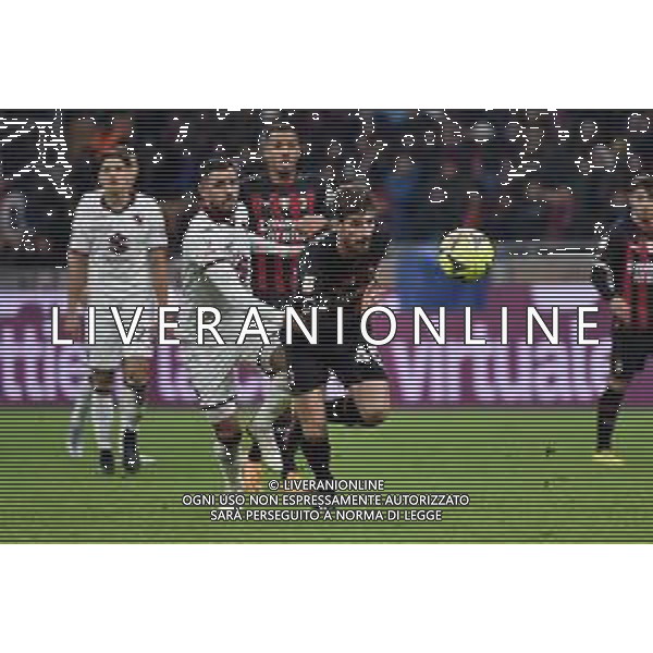 Antonio Sanabria (Torino) e Matteo Gabbia (Milan) Milan vs Torino Milano 11-01-2023 Stadio Giuseppe Meazza San Siro Coppa Italia Frecciarossa - ottavi di finale foto Roberto Garavaglia/ag. Aldo Liverani sas / AGENZIA ALDO LIVERANI SAS