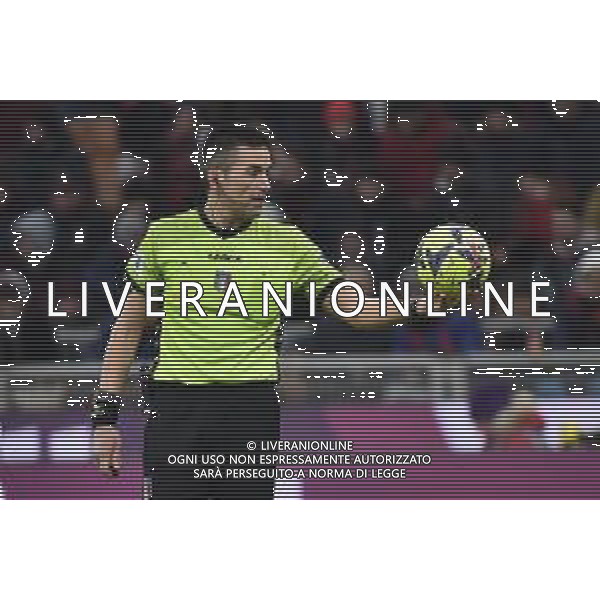 l\'arbitro Antonio Rapuano di Rimini Milan vs Torino Milano 11-01-2023 Stadio Giuseppe Meazza San Siro Coppa Italia Frecciarossa - ottavi di finale foto Roberto Garavaglia/ag. Aldo Liverani sas / AGENZIA ALDO LIVERANI SAS