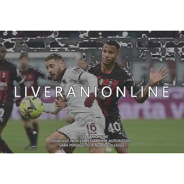 Nikola Vlasic (Torino) e Aster Vranckx (Milan) Milan vs Torino Milano 11-01-2023 Stadio Giuseppe Meazza San Siro Coppa Italia Frecciarossa - ottavi di finale foto Roberto Garavaglia/ag. Aldo Liverani sas / AGENZIA ALDO LIVERANI SAS