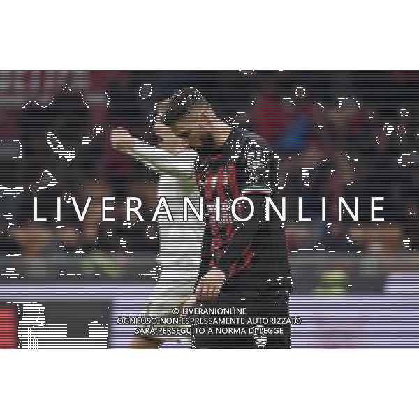 delusione Olivier Giroud (Milan) Milan vs Torino Milano 11-01-2023 Stadio Giuseppe Meazza San Siro Coppa Italia Frecciarossa - ottavi di finale foto Roberto Garavaglia/ag. Aldo Liverani sas / AGENZIA ALDO LIVERANI SAS