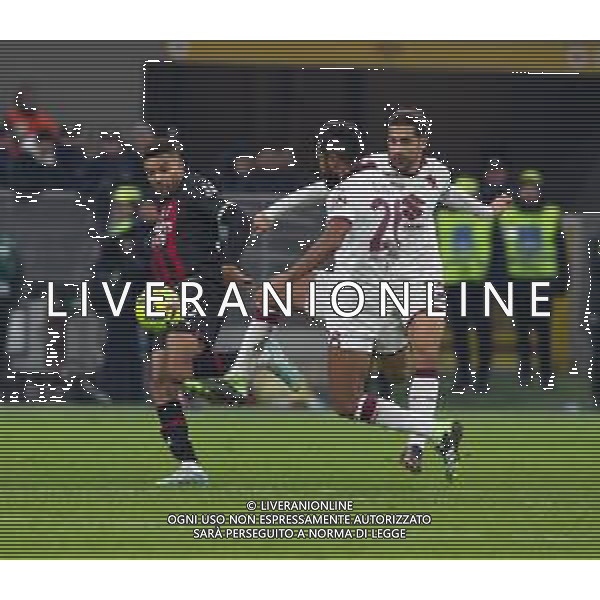 fallo espulsione di koffi djidji -Milan vs Torino Ottavi di Finale Coppa Italia Frecciarossa Milano 11-01-2023 ©Giampietri Paolo/ AGENZIA ALDO LIVERANI SAS