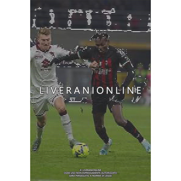rafael leao e perr schuurs -Milan vs Torino Ottavi di Finale Coppa Italia Frecciarossa Milano 11-01-2023 ©Giampietri Paolo/ AGENZIA ALDO LIVERANI SAS