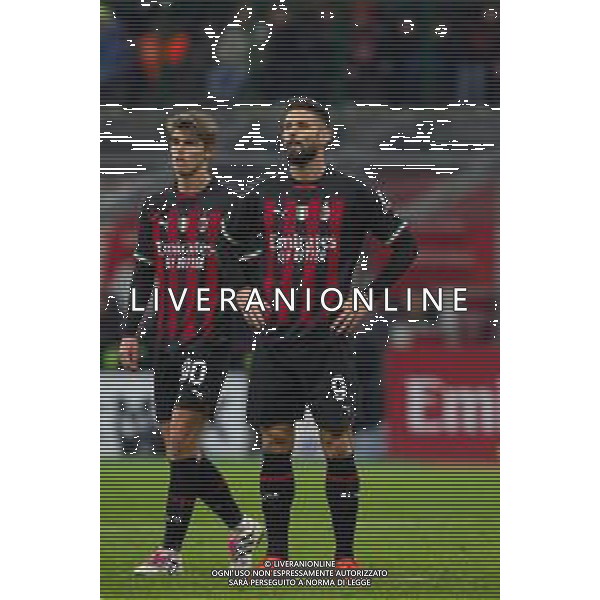 olivier giroud e charles de ketelaere -Milan vs Torino Ottavi di Finale Coppa Italia Frecciarossa Milano 11-01-2023 ©Giampietri Paolo/ AGENZIA ALDO LIVERANI SAS
