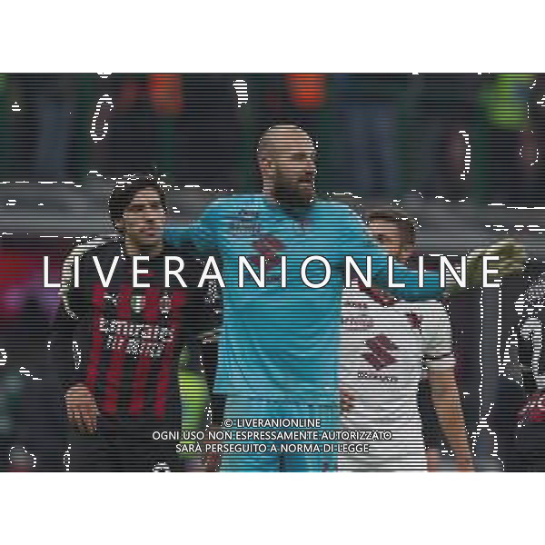 vanja milinkovic-savic e sandro tonali -Milan vs Torino Ottavi di Finale Coppa Italia Frecciarossa Milano 11-01-2023 ©Giampietri Paolo/ AGENZIA ALDO LIVERANI SAS
