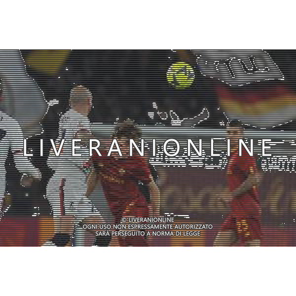 Roma vs Genoa Coppa Italia - Ottavi di finale Stadio Olimpico - Roma 12-01-2023 nella foto Bove e Sturaro ©Federico Gaetano / AGENZIA ALDO LIVERANI SAS