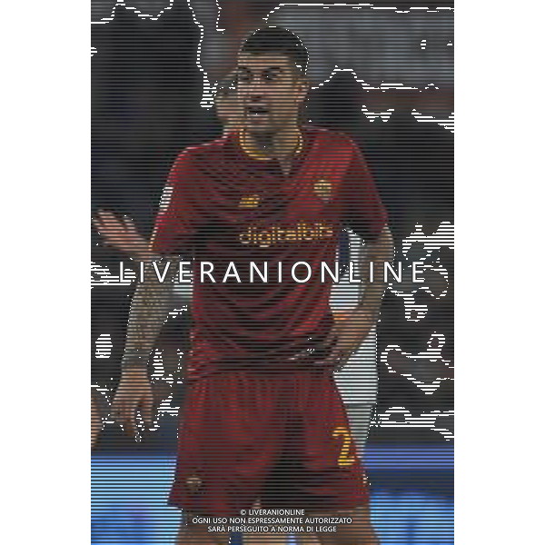 Roma vs Genoa Coppa Italia - Ottavi di finale Stadio Olimpico - Roma 12-01-2023 nella foto Gianluca Mancini ©Federico Gaetano / AGENZIA ALDO LIVERANI SAS