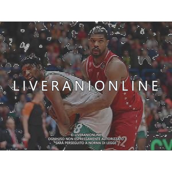 TVRG Kevarrius Hayes (Zalgiris Kaunas) e Kyle Hines (Olimpia Milano) EA7 Emporio Armani Milano vs Zalgiris Kaunas Assago (MI) 13-01-2023 Mediolanum Forum Turkish Airlines Euroleague 19a giornata regular season foto Roberto Garavaglia/ag. Aldo Liverani sas / AGENZIA ALDO LIVERANI SAS