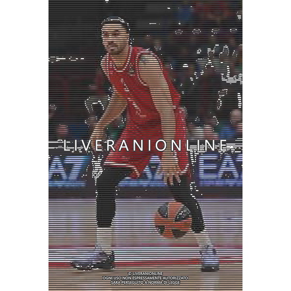 TVRG Nazareth Jersey Naz Mitrou-Long (Olimpia Milano) EA7 Emporio Armani Milano vs Zalgiris Kaunas Assago (MI) 13-01-2023 Mediolanum Forum Turkish Airlines Euroleague 19a giornata regular season foto Roberto Garavaglia/ag. Aldo Liverani sas / AGENZIA ALDO LIVERANI SAS