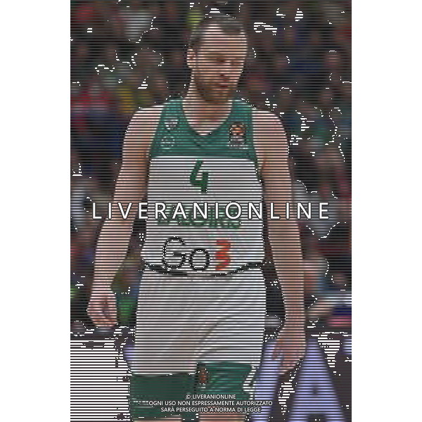 TVRG Lukas Lekavicius (Zalgiris Kaunas) EA7 Emporio Armani Milano vs Zalgiris Kaunas Assago (MI) 13-01-2023 Mediolanum Forum Turkish Airlines Euroleague 19a giornata regular season foto Roberto Garavaglia/ag. Aldo Liverani sas / AGENZIA ALDO LIVERANI SAS