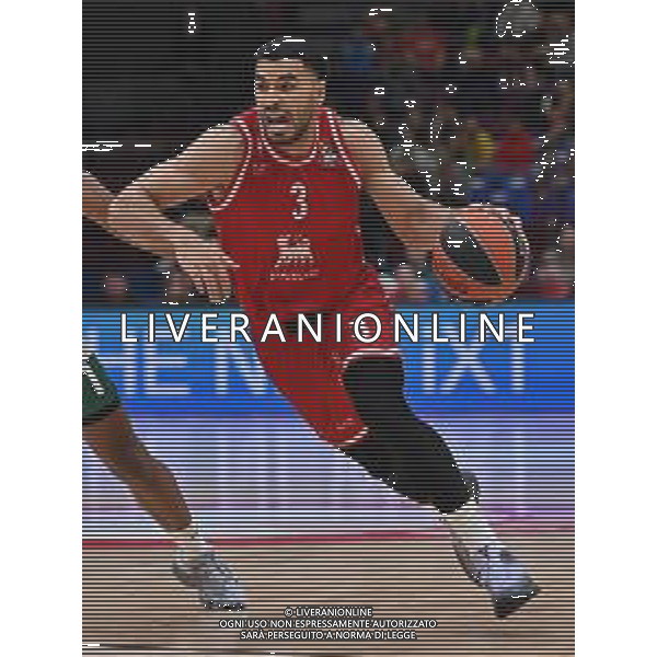 TVRG Nazareth Jersey Naz Mitrou-Long (Olimpia Milano) EA7 Emporio Armani Milano vs Zalgiris Kaunas Assago (MI) 13-01-2023 Mediolanum Forum Turkish Airlines Euroleague 19a giornata regular season foto Roberto Garavaglia/ag. Aldo Liverani sas / AGENZIA ALDO LIVERANI SAS