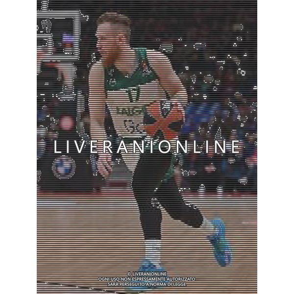 TVRG Ignas Brazdeikis (Zalgiris Kaunas) EA7 Emporio Armani Milano vs Zalgiris Kaunas Assago (MI) 13-01-2023 Mediolanum Forum Turkish Airlines Euroleague 19a giornata regular season foto Roberto Garavaglia/ag. Aldo Liverani sas / AGENZIA ALDO LIVERANI SAS