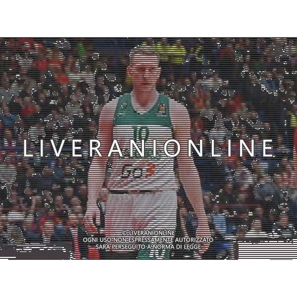 TVRG Rolands Smits (Zalgiris Kaunas) EA7 Emporio Armani Milano vs Zalgiris Kaunas Assago (MI) 13-01-2023 Mediolanum Forum Turkish Airlines Euroleague 19a giornata regular season foto Roberto Garavaglia/ag. Aldo Liverani sas / AGENZIA ALDO LIVERANI SAS