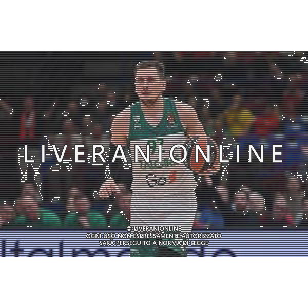 TVRG Edgaras Ulanovas (Zalgiris Kaunas) EA7 Emporio Armani Milano vs Zalgiris Kaunas Assago (MI) 13-01-2023 Mediolanum Forum Turkish Airlines Euroleague 19a giornata regular season foto Roberto Garavaglia/ag. Aldo Liverani sas / AGENZIA ALDO LIVERANI SAS
