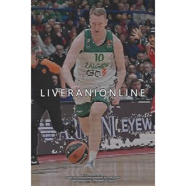 TVRG Rolands Smits (Zalgiris Kaunas) EA7 Emporio Armani Milano vs Zalgiris Kaunas Assago (MI) 13-01-2023 Mediolanum Forum Turkish Airlines Euroleague 19a giornata regular season foto Roberto Garavaglia/ag. Aldo Liverani sas / AGENZIA ALDO LIVERANI SAS
