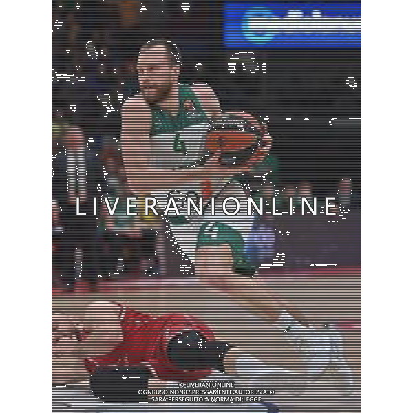 TVRG Lukas Lekavicius (Zalgiris Kaunas) EA7 Emporio Armani Milano vs Zalgiris Kaunas Assago (MI) 13-01-2023 Mediolanum Forum Turkish Airlines Euroleague 19a giornata regular season foto Roberto Garavaglia/ag. Aldo Liverani sas / AGENZIA ALDO LIVERANI SAS