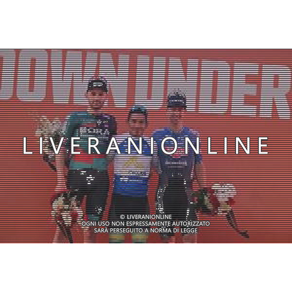 14-01-2023 Schwalbe Classic; 2023, Lotto - Dstny; 2023, Bora - Hansgrohe; 2023, Alpecin - Deceuninck; Ewan, Caleb; Meeus, Jordi; Groves, Kaden; Adelaide; ©SIROTTI / AGENZIA ALDO LIVERANI SAS