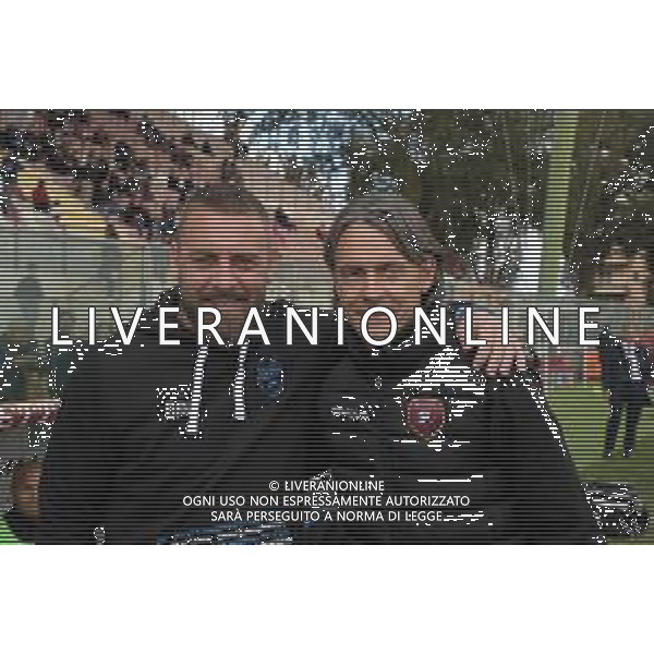 Reggio Calabria, Stadio Oreste Granillo Serie B 2022-2023 Reggina-Spal Campionato Calcio Serie B 14.12.2023 In foto: Daniele De Rossi e Filippo Inzaghi ©Andrea Rosito / AGENZIA ALDO LIVERANI SAS