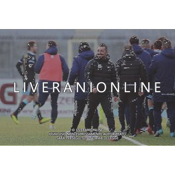 ZCP - LEGA PRO 14/01/2023 Rimini - Entella Campionato di Calcio serie C girone B - nella foto: Esultanza mister volpe gennaro a fine gara ©Claudio Zamagni/ / AGENZIA ALDO LIVERANI SAS