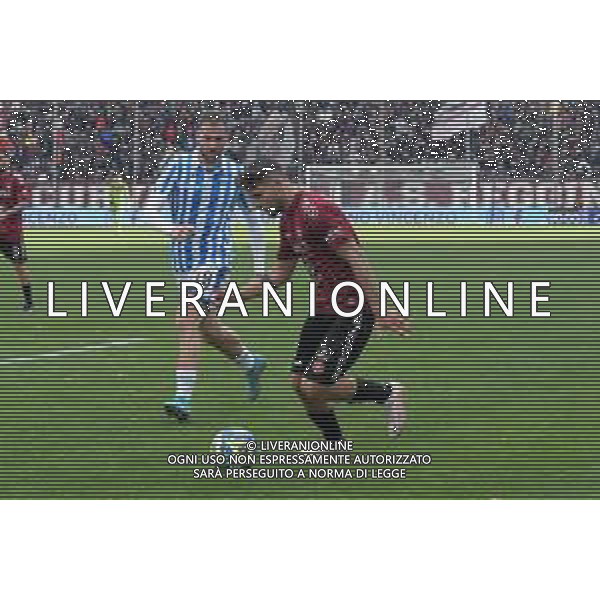 Reggio Calabria, Stadio Oreste Granillo Serie B 2022-2023 Reggina-Spal In foto: Andrea La Mantia ed Emanuele Cicerelli ©Andrea Rosito / AGENZIA ALDO LIVERANI SAS