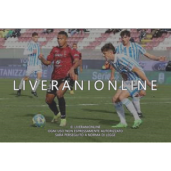 14.01.2023 REGGIO CALABRIA STADIO ORESTE GRANILLO. CAMPIONATO NAZIONALE SERIE B REGGINA VS SPAL IN FOTO RIVAS REGGINA E PEDA SPAL ©GARREFFA PASQUALE / AGENZIA ALDO LIVERANI SAS