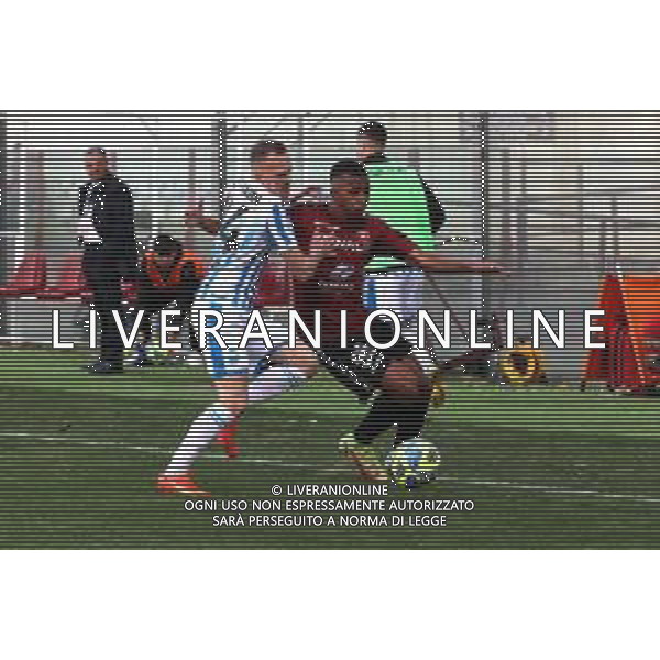 14.01.2023 REGGIO CALABRIA STADIO ORESTE GRANILLO. CAMPIONATO NAZIONALE SERIE B REGGINA VS SPAL IN FOTO RIVAS REGGINA E DICKMANN SPAL ©GARREFFA PASQUALE / AGENZIA ALDO LIVERANI SAS