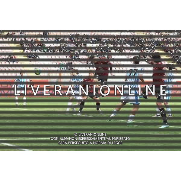 14.01.2023 REGGIO CALABRIA STADIO ORESTE GRANILLO. CAMPIONATO NAZIONALE SERIE B REGGINA VS SPAL IN FOTO OCCASIONE DI LOIACONO REGGINA SALAVATA DAL PORTIERE SULLA LINEA ©GARREFFA PASQUALE / AGENZIA ALDO LIVERANI SAS