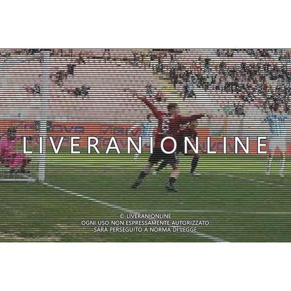 14.01.2023 REGGIO CALABRIA STADIO ORESTE GRANILLO. CAMPIONATO NAZIONALE SERIE B REGGINA VS SPAL IN FOTO SALVATAGGIO SULLA LINEA PER ALFONSO PORTIERE SPAL ©GARREFFA PASQUALE / AGENZIA ALDO LIVERANI SAS