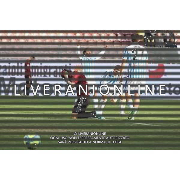 14.01.2023 REGGIO CALABRIA STADIO ORESTE GRANILLO. CAMPIONATO NAZIONALE SERIE B REGGINA VS SPAL IN FOTO DELUSIONE SANTANDER REGGINA ©GARREFFA PASQUALE / AGENZIA ALDO LIVERANI SAS
