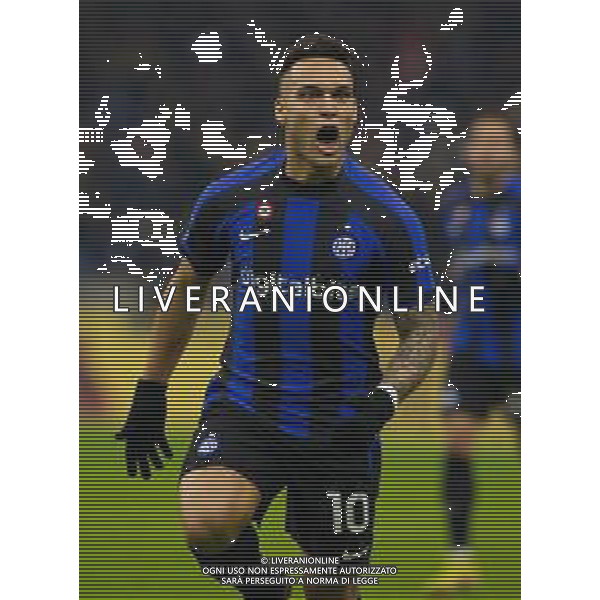 Esultanza dopogol lautaro martinez -Inter vs Hellas Verona Campionato Serie A TIM - 18a giornata 14-01-2023 ©GIAMPIETRI PAOLO / AGENZIA ALDO LIVERANI SAS